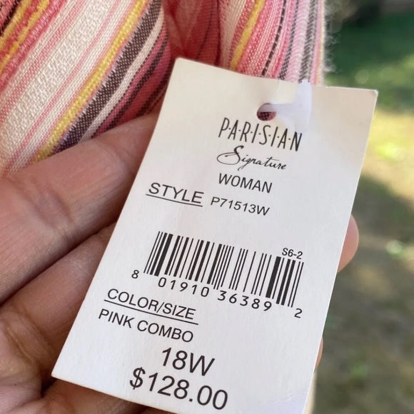 NWT P.A.R.I.S.I.A.N Signature Chevron Coat - Picture 5 of 5